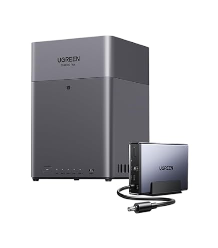Amazon.co.jp: UGREEN NAS DH2300 US3000無停電電源装置UPS付属 2ベイ
